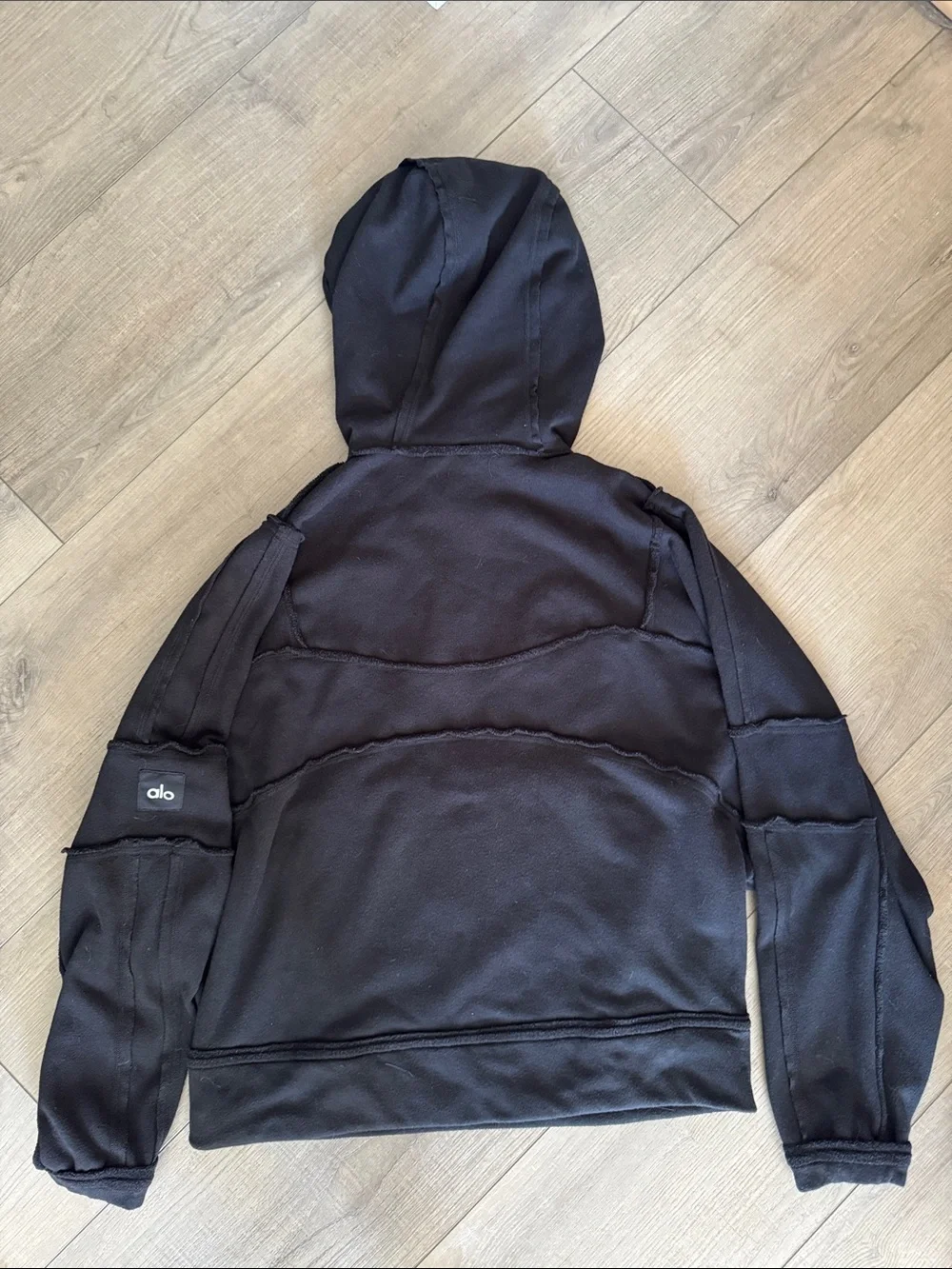 ALO Yoga Black Dimension Hoodie